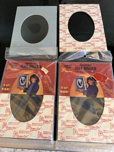 Mat board self stick 5x7 - mat,