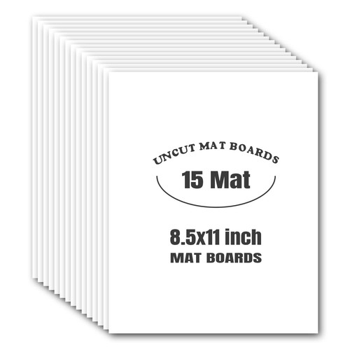 Pack 5x11 white uncut - uncut, mat